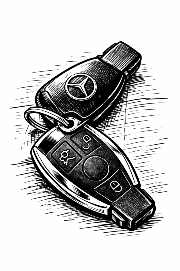 mercedes võtmed kiirelt